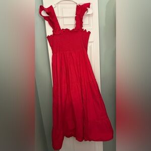Hill House Vibrant Red Nap Dress